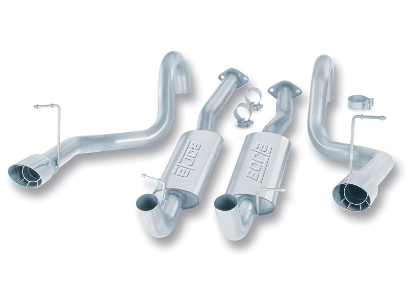 Borla - Catback - Borla 94-95 Mustang GT/Cobra V8 5.0L SS Catback Exhaust - Anything Coyote