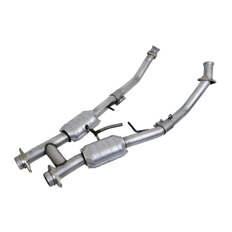 BBK - Downpipe Back - BBK 94-95 Mustang 5.0 High Flow H Pipe With Catalytic Converters - 2-1/2 - Anything Coyote