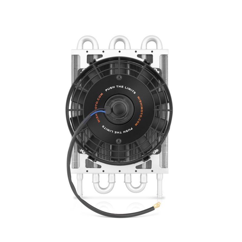 Mishimoto - Oil Coolers - Mishimoto Heavy Duty Transmission Cooler w/ Electric Fan - Anything Coyote