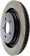 Load image into Gallery viewer, Stoptech - Brake Rotors - Slotted - StopTech 2015 Ford Mustang GT w/ Brembo Brakes Right Rear Slotted Brake Rotor - Anything Coyote