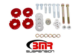 BMR Suspension - Differential Bushings - BMR 15-17 S550 Mustang Differential Lockout Bushing Kit (Polyurethane) - Red - Anything Coyote