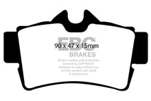 Load image into Gallery viewer, EBC - Brake Pads - Performance - EBC 94-04 Ford Mustang 4.6 Cobra Redstuff Rear Brake Pads - Anything Coyote