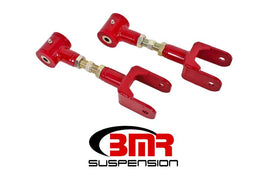 BMR Suspension - Control Arms - BMR 79-04 Fox Mustang Upper Control Arms On-Car Adj. (Polyurethane) - Red - Anything Coyote