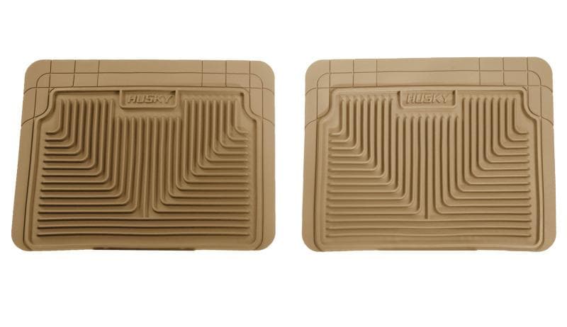 Husky Liners - Floor Mats - Rubber - Husky Liners 12-13 Dodge Ram/88-09 Toyota 4Runner Heavy Duty Tan 2nd Row Floor Mats - Anything Coyote