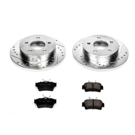 PowerStop - Brake Kits - Performance D&S - Power Stop 94-04 Ford Mustang Rear Z23 Evolution Sport Brake Kit - Anything Coyote