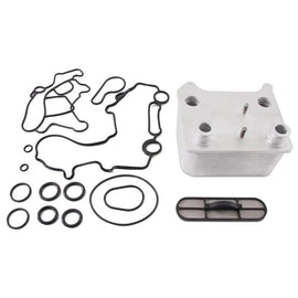 Mishimoto - Oil Coolers - Mishimoto 03-07 Ford 6.0L Powerstroke Replacement Oil Cooler Kit - Anything Coyote