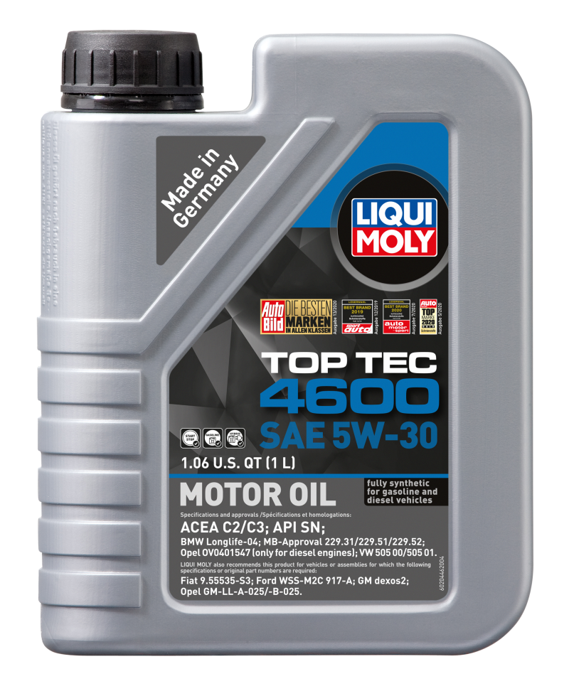 LIQUI MOLY 1L Top Tec 4600 Motor Oil 5W-30