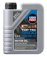 Load image into Gallery viewer, LIQUI MOLY 1L Top Tec 4600 Motor Oil 5W-30