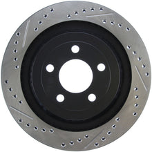 Load image into Gallery viewer, Stoptech - Brake Rotors - Slot &amp; Drilled - StopTech Slotted &amp; Drilled Sport Brake Rotor - 2015 Ford Mustang GT - Rear Right - Anything Coyote