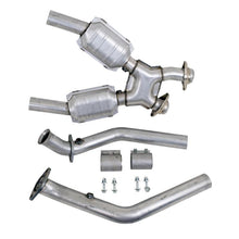 Load image into Gallery viewer, BBK - Catback - BBK 99-04 Mustang 4.6 GT / Cobra High Flow X Pipe With Catalytic Converters - 2-1/2 - Anything Coyote