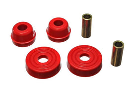 Energy Suspension - Bushing Kits - Energy Suspension 83-04 Ford Mustang SVO Red McPherson Strut Tower Bushing Set - Anything Coyote