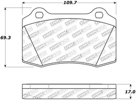 Stoptech - Brake Pads - OE - StopTech Street Touring Brake Pads - Anything Coyote
