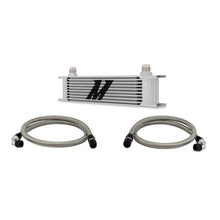 Load image into Gallery viewer, Mishimoto - Oil Coolers - Mishimoto Universal 10 Row Oil Cooler Kit (Metal Braided Lines) - Anything Coyote