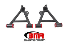 Load image into Gallery viewer, BMR Suspension - Control Arms - BMR 94-04 Mustang Lower Non-Adj. A-Arms (Coilover Only) w/ STD. Ball Joint (Poly) - Black Hammertone - Anything Coyote