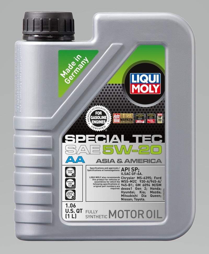 LIQUI MOLY - Motor Oils - LIQUI MOLY 1L Special Tec AA Motor Oil 5W-20 - Anything Coyote
