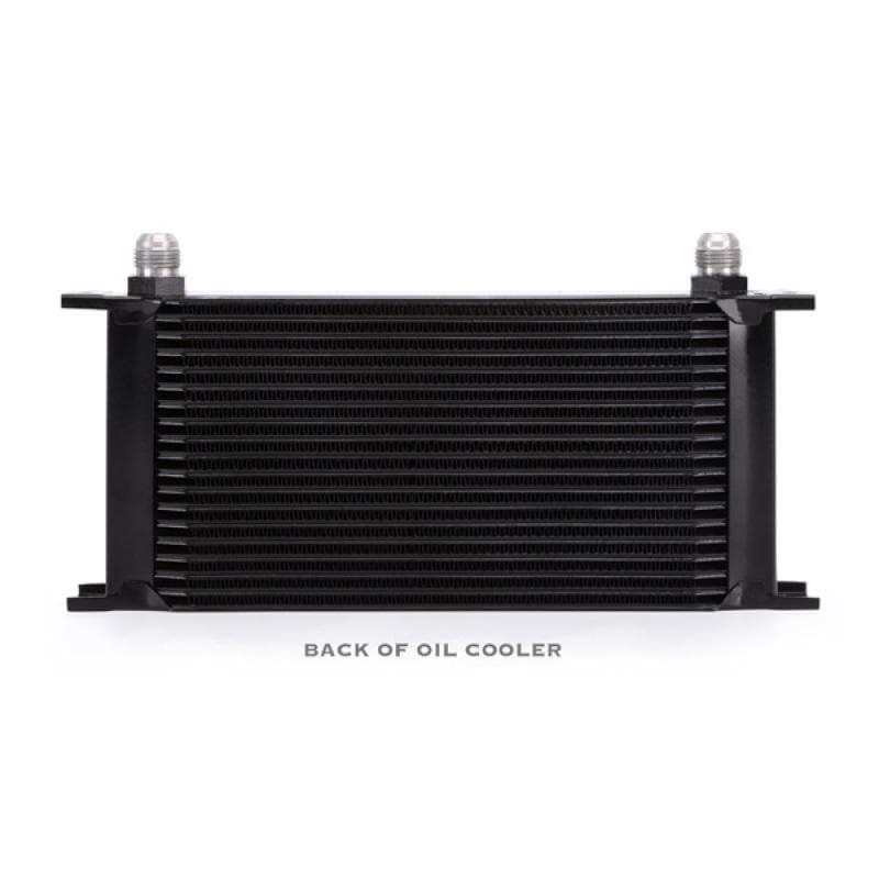 Mishimoto - Oil Coolers - Mishimoto Universal 19 Row Oil Cooler - Black - Anything Coyote
