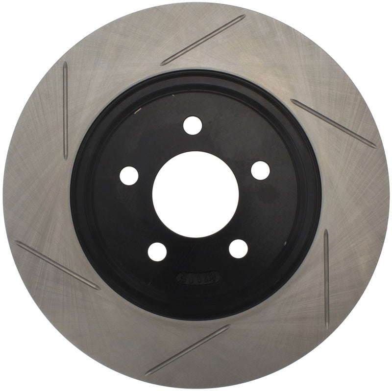 Stoptech - Brake Rotors - Slotted - StopTech Power Slot 94-04 Ford Mustang Front Right Slotted Rotor - Anything Coyote