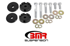BMR Suspension - Differential Bushings - BMR 15-17 S550 Mustang Differential Lockout Bushing Kit - Black - Anything Coyote