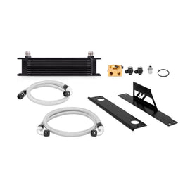 Mishimoto - Oil Coolers - Mishimoto 02-05 Subaru WRX/STi Thermostatic Oil Cooler Kit - Black - Anything Coyote
