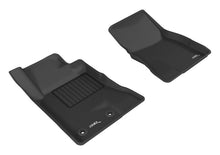 Load image into Gallery viewer, 3D MAXpider - Floor Mats - Rubber - 3D MAXpider 2015-2020 Ford Mustang Kagu 1st Row Floormat - Black - Anything Coyote