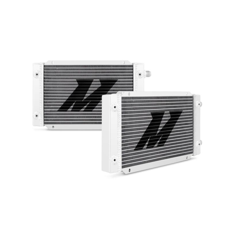 Mishimoto - Oil Coolers - Mishimoto Universal 19 Row Dual Pass Oil Cooler - Anything Coyote