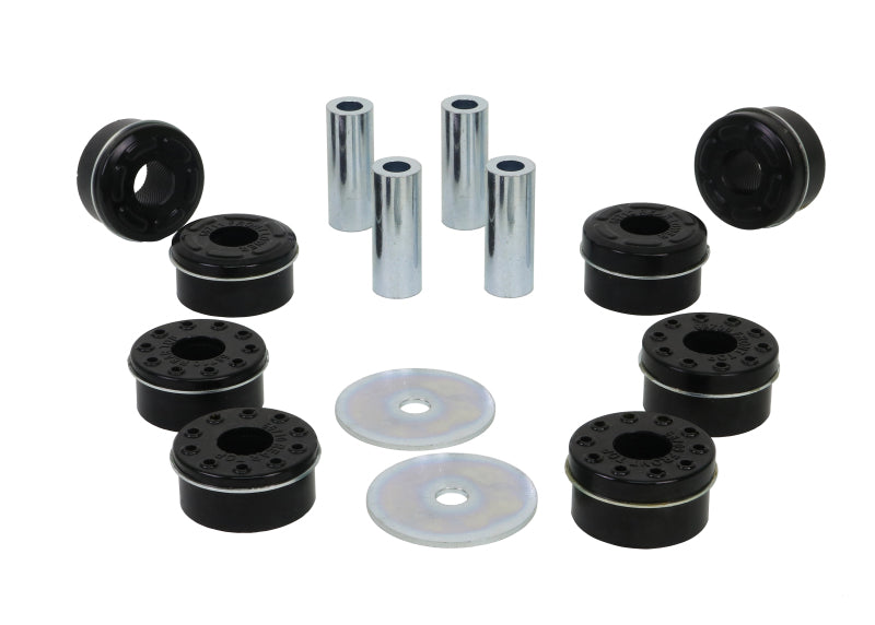 Whiteline - Bushing Kits - Whiteline Plus 14+ Ford Mustang GT500/S550 Crossmember Mount Bushing Kit - Anything Coyote
