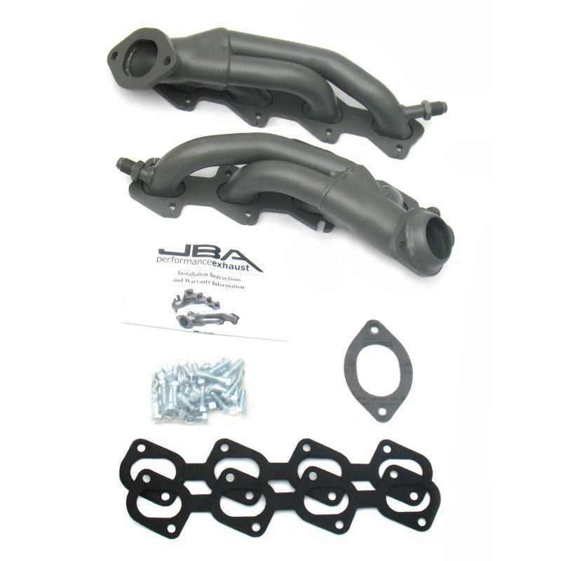 JBA - Headers & Manifolds - JBA 96-97 Ford Mustang 4.6L 4V 1-5/8in Primary Ti Ctd Cat4Ward Header - Anything Coyote
