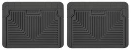 Husky Liners - Floor Mats - Rubber - Husky Liners 12-13 Dodge Ram/88-09 Toyota 4Runner Heavy Duty Black 2nd Row Floor Mats - Anything Coyote