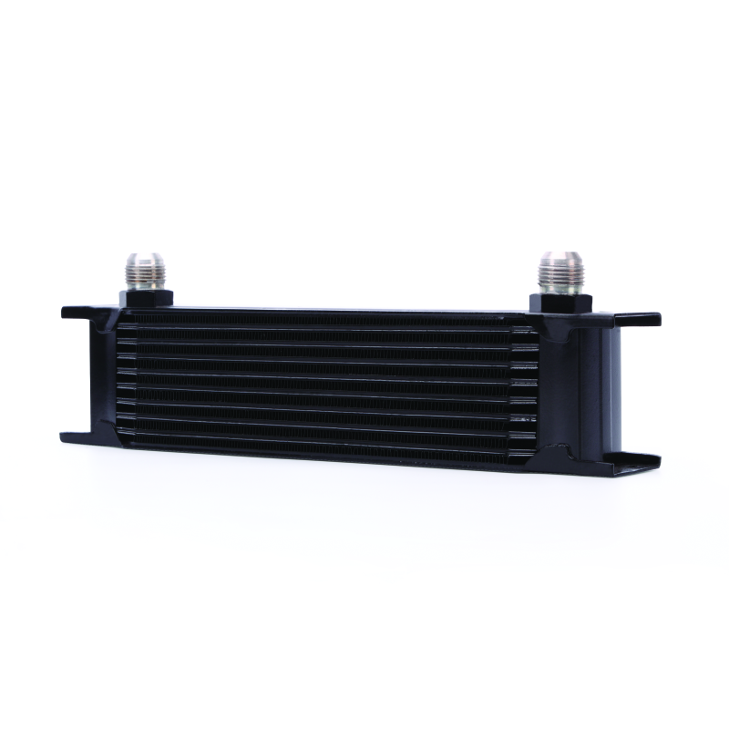 Mishimoto - Oil Coolers - Mishimoto Universal 10 Row Oil Cooler - Black - Anything Coyote