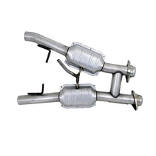 Load image into Gallery viewer, BBK - Downpipe Back - BBK 94-95 Mustang 5.0 High Flow H Pipe With Catalytic Converters - 2-1/2 - Anything Coyote