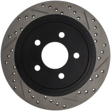 Load image into Gallery viewer, Stoptech - Brake Rotors - Slot &amp; Drilled - StopTech 05-10 Ford Mustang Slotted &amp; Drilled Right Rear Rotor - Anything Coyote