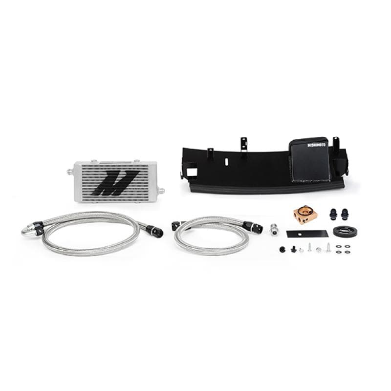 Mishimoto - Oil Coolers - Mishimoto 2016+ Ford Focus RS Thermostatic Oil Cooler Kit - Silver - Anything Coyote