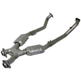 BBK - Catback - BBK 96-98 Mustang 4.6 GT High Flow X Pipe With Catalytic Converters - 2-1/2 - Anything Coyote