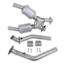 Load image into Gallery viewer, BBK - Catback - BBK 99-04 Mustang 4.6 GT / Cobra High Flow X Pipe With Catalytic Converters - 2-1/2 - Anything Coyote