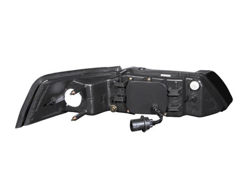 ANZO - Headlights - ANZO 1999-2004 Ford Mustang Projector Headlights Black - Anything Coyote