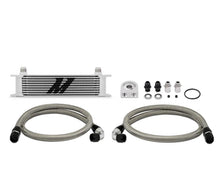 Load image into Gallery viewer, Mishimoto - Oil Coolers - Mishimoto Universal 10 Row Oil Cooler Kit (Metal Braided Lines) - Anything Coyote