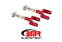 Load image into Gallery viewer, BMR Suspension - Control Arms - BMR 79-04 Fox Mustang Upper Control Arms On-Car Adj. Rod Ends - Red - Anything Coyote