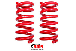 BMR Suspension - Lowering Springs - BMR 15-17 S550 Mustang Rear Handling Version Lowering Springs - Red - Anything Coyote