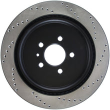 Load image into Gallery viewer, Stoptech - Brake Rotors - Drilled - StopTech Premium High Carbon 13-14 Ford Mustang/Shelby GT500 Right Rear Disc Drilled Brake Rotor - Anything Coyote