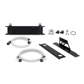Mishimoto - Oil Coolers - Mishimoto 01-05 Subaru WRX/STi Oil Cooler Kit - Black - Anything Coyote