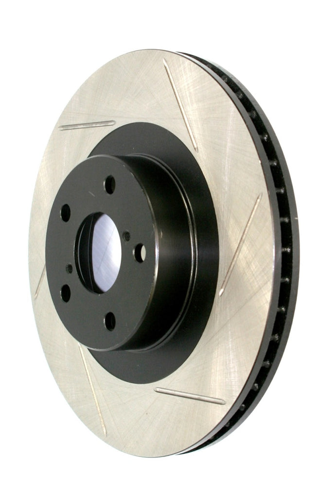 Stoptech - Brake Rotors - Slotted - StopTech Power Slot 94-04 Ford Mustang Rear Right Slotted Rotor - Anything Coyote