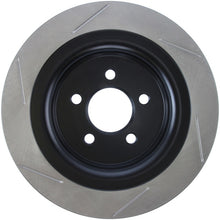Load image into Gallery viewer, Stoptech - Brake Rotors - Slotted - StopTech 2015 Ford Mustang GT w/ Brembo Brakes Left Rear Slotted Brake Rotor - Anything Coyote