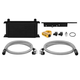 Mishimoto - Oil Coolers - Mishimoto 03-09 Nissan 350Z / 03-07 Infiniti G35 (Coupe Only) Oil Cooler Kit - Thermostatic Black - Anything Coyote