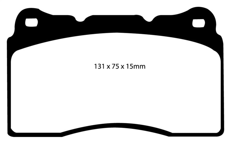 EBC - Brake Pads - Performance - EBC 04-08 Acura TL 3.2 (Manual)(Brembo) Yellowstuff Front Brake Pads - Anything Coyote