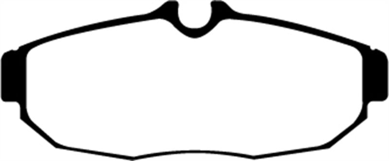 EBC - Brake Pads - Performance - EBC 05-10 Ford Mustang 4.0 Redstuff Rear Brake Pads - Anything Coyote
