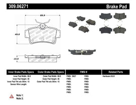 Stoptech - Brake Pads - Performance - StopTech Performance Brake Pads - Anything Coyote