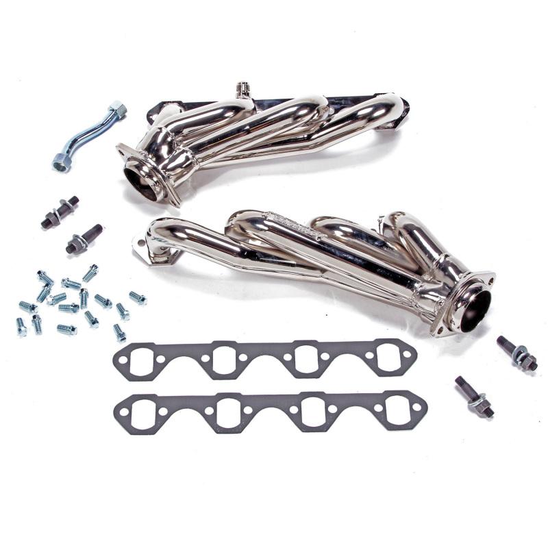 BBK - Headers & Manifolds - BBK 94-95 Mustang 5.0 Shorty Unequal Length Exhaust Headers - 1-5/8 Chrome - Anything Coyote