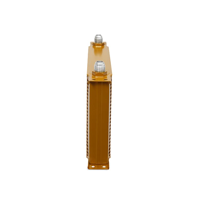 Mishimoto - Oil Coolers - Mishimoto Universal 25-Row Oil Cooler - Gold - Anything Coyote
