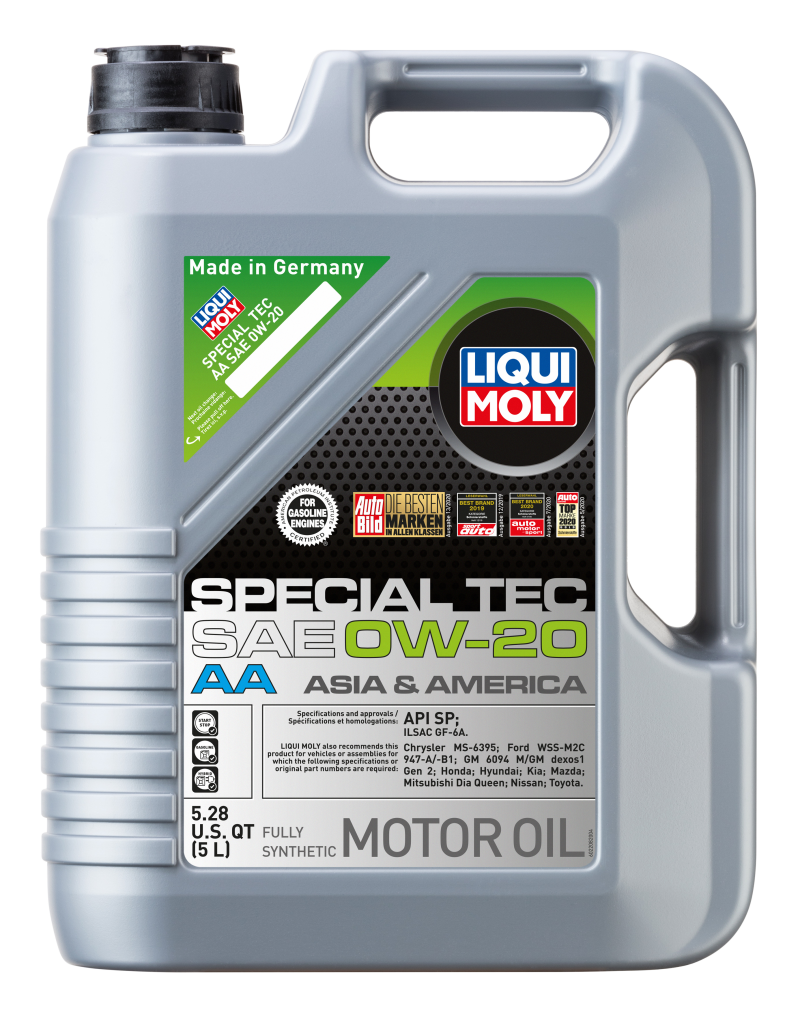 LIQUI MOLY - Motor Oils - LIQUI MOLY 5L Special Tec AA Motor Oil 0W-20 - Anything Coyote