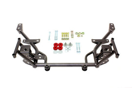 BMR Suspension - Crossmembers - BMR 05-14 S197 Mustang K-Member w/ 1/2in Lowered Motor Mount and STD. Rack Mounts - Black Hammertone - Anything Coyote